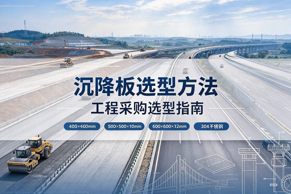 康平沉降板选择方法