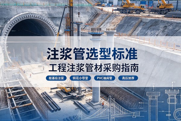康平注浆管选型标准