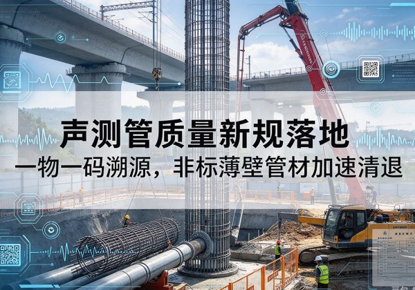 康平声测管质量新规落地，一物一码溯源，非标薄壁管材加速清退