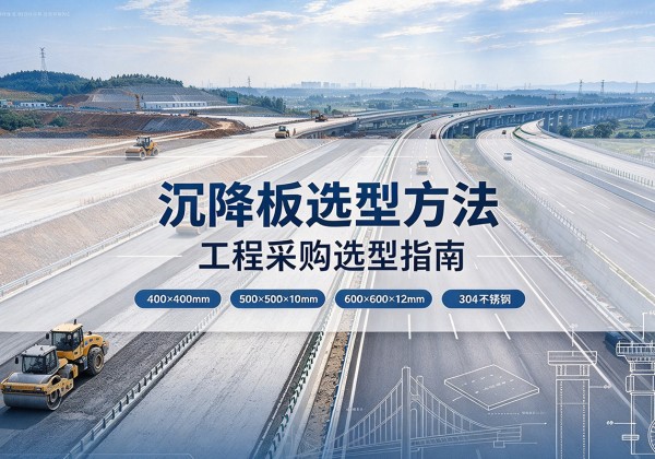 康平沉降板选择方法